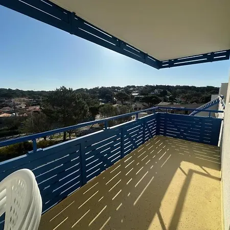 Apartment T2 Bord De Plage, Bleu Marine 93 Lacanau